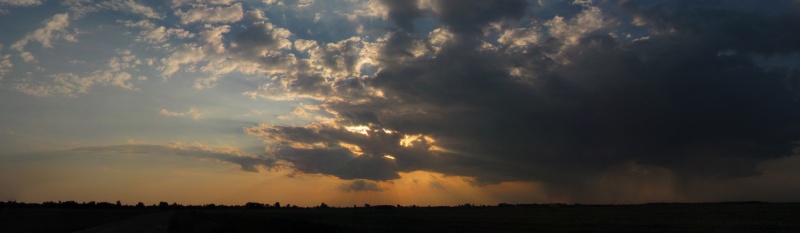 fast Sonnenuntergang)