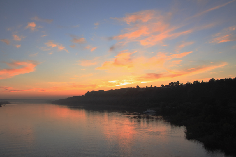 Golden Sonnenuntergang