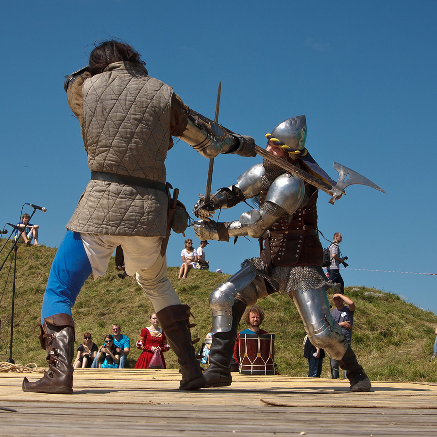 Nowogrudok Burg im Jahr 2010. Berounskie Burger