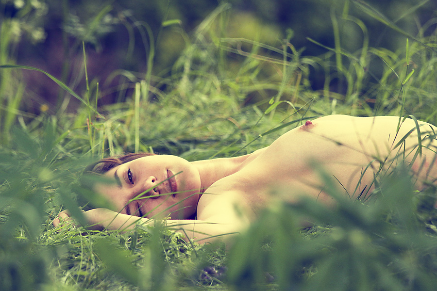 Einschlafen im Sommer