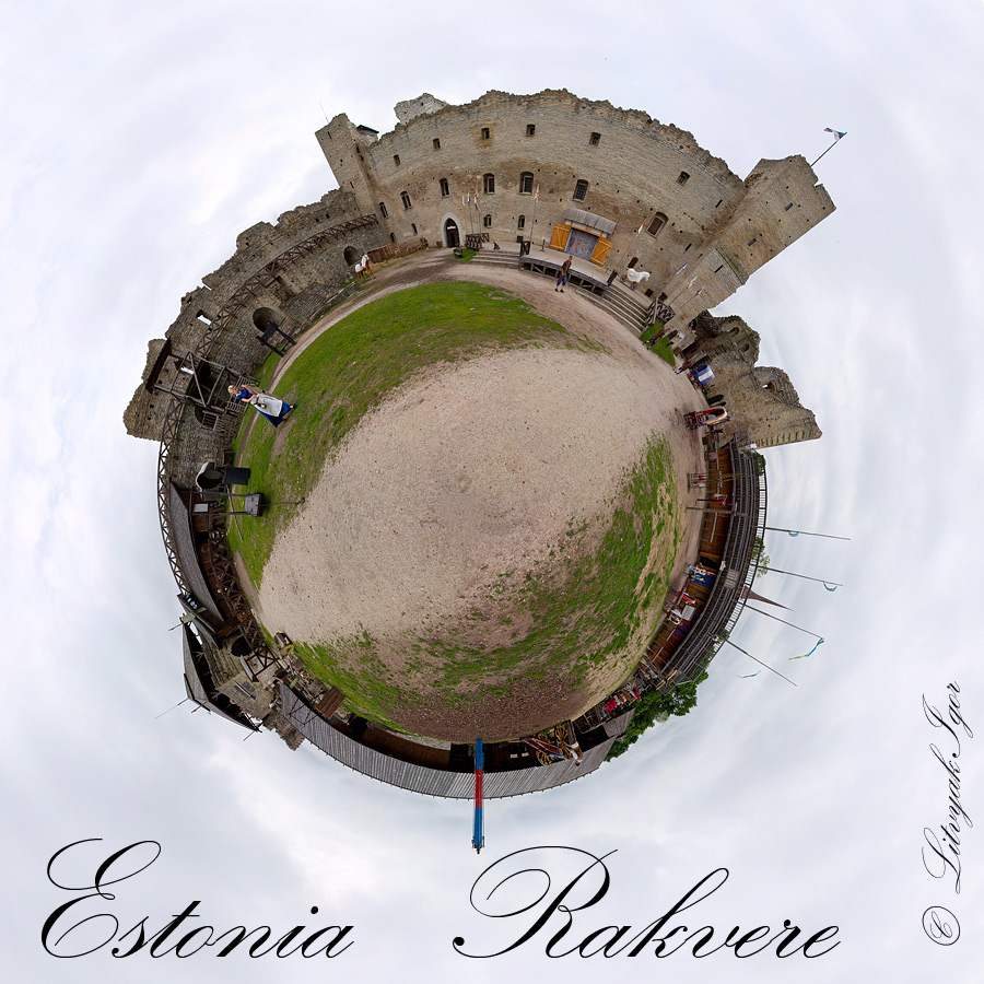 Estland. Rakvere Schloss