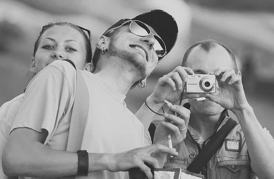 lustige Gesellschaft