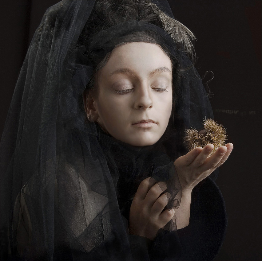 Porträt einer Kastanie