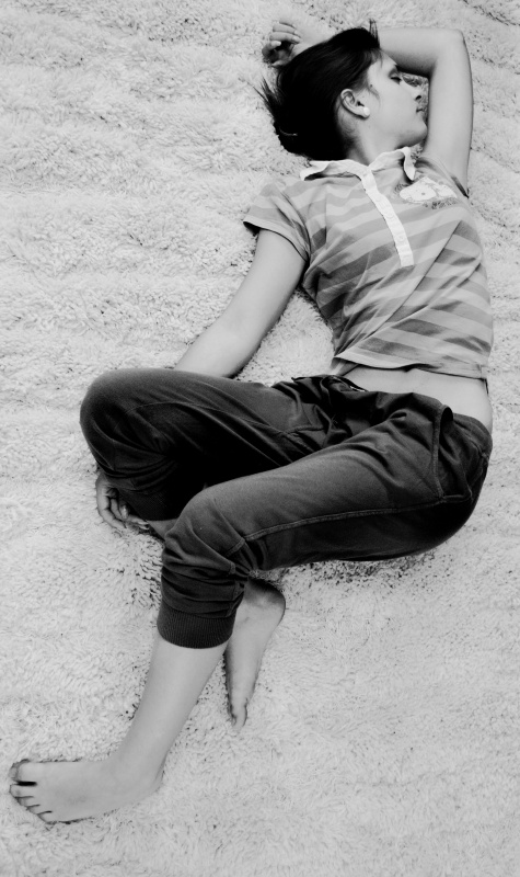 In dem Eintauchen des Schlafes ..