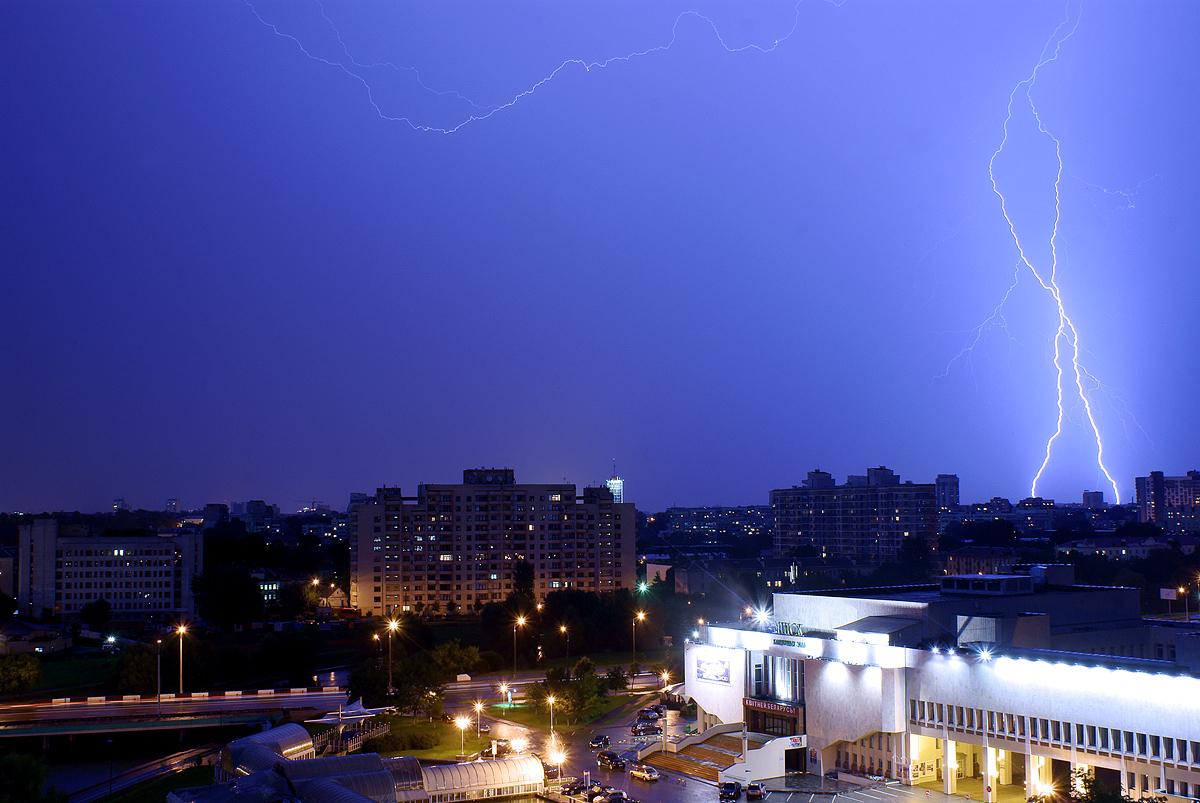 Gewitter in Minsk