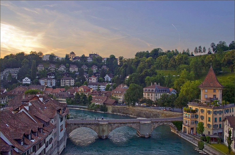 Sommerabend in Bern