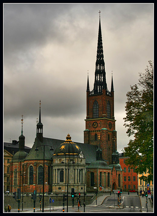 Kirche Riddarholmen. Stockholm.