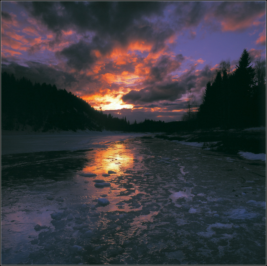 Wie aufwachen den Fluss