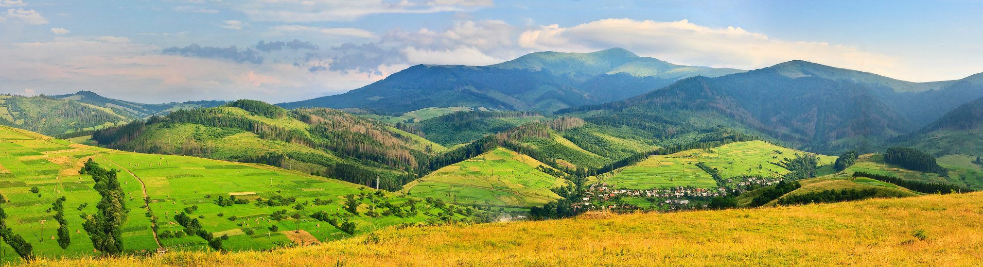 Karpaten Sommerabend