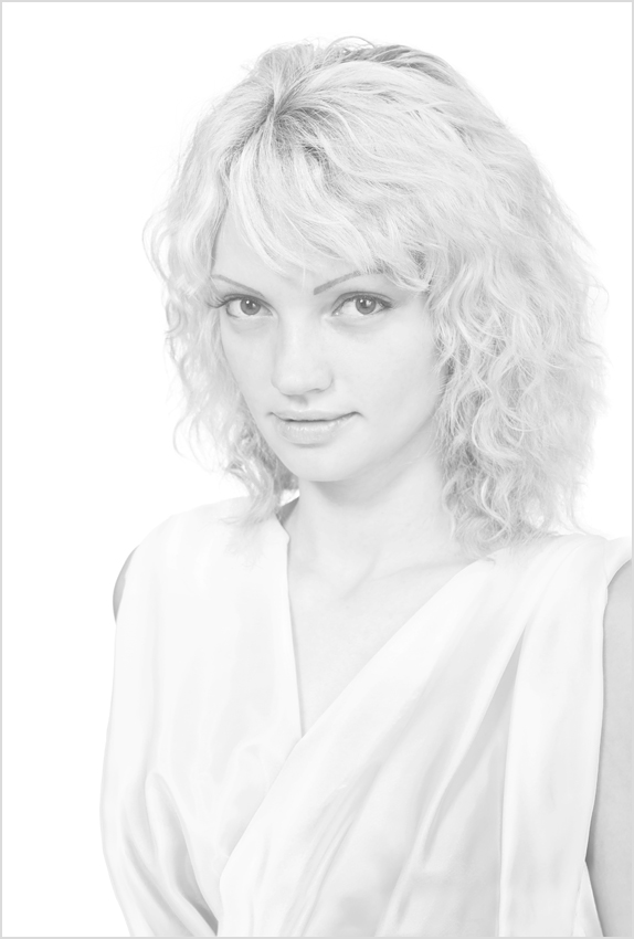 Porträt eines High-Key-31 (Portrait in der High-Taste 31)