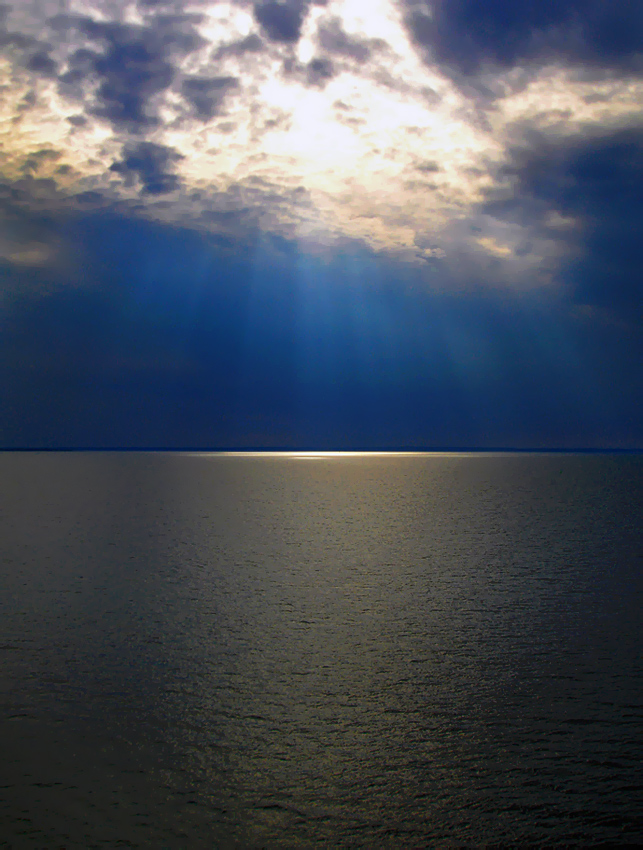 Irgendwo weit draußen auf dem Meer ...