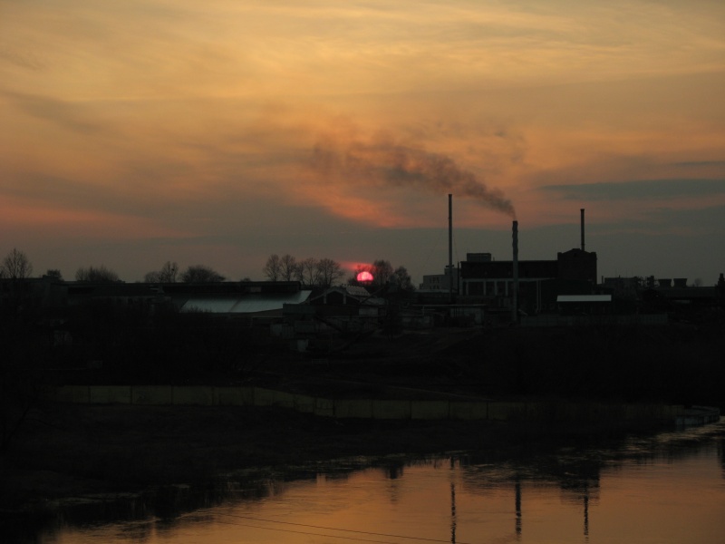 untergehenden Sonne, Sonne