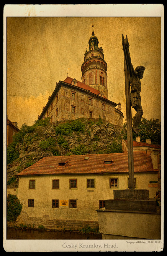 Lock. Tschechische Krumlov