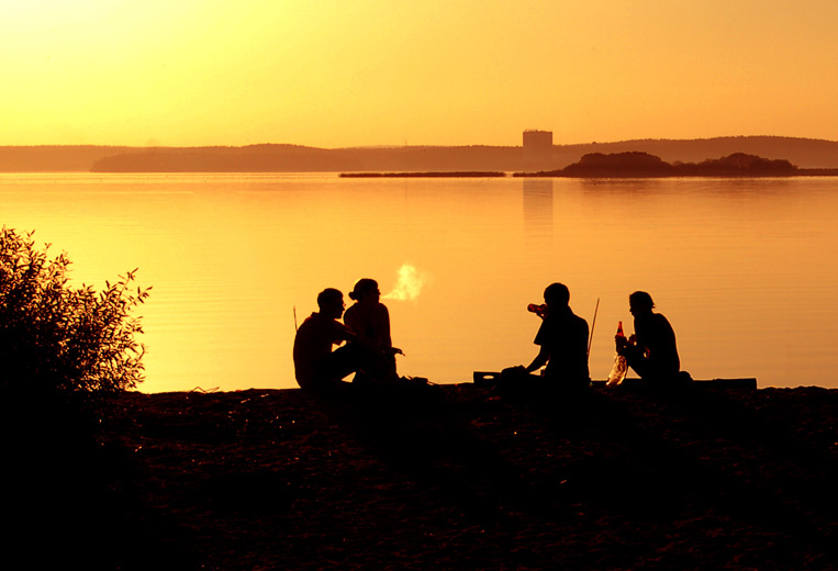 Sit ... Rauch ... trinken ...