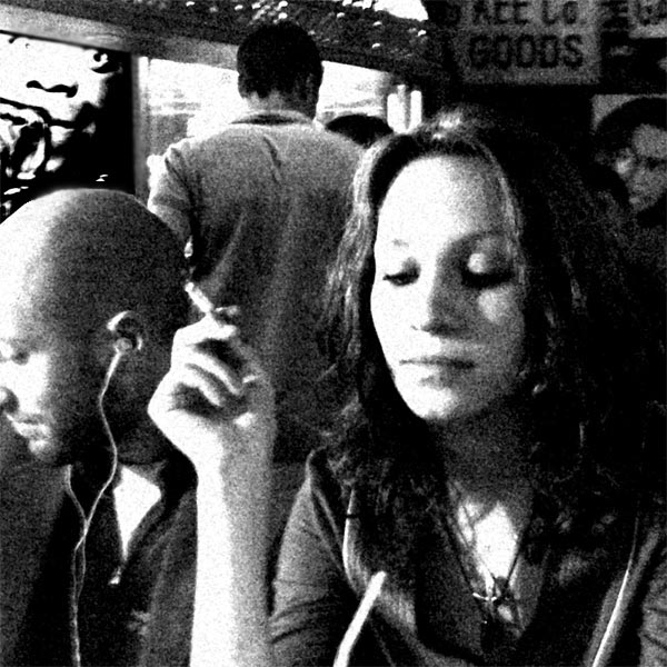 Blues, Zigaretten-, Getränke mit Alkohol