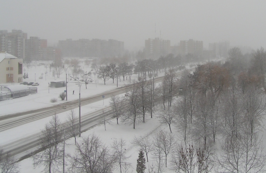 "Der Osten" im Winter