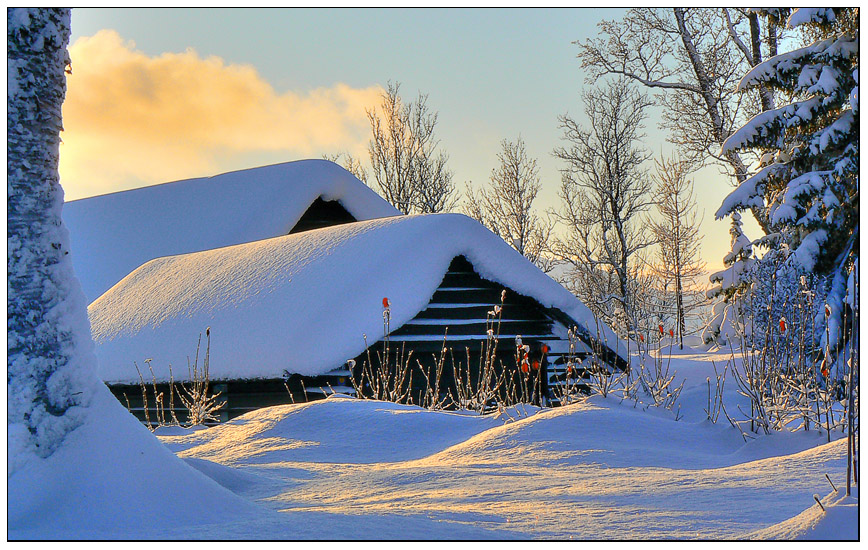 Zwei Wochen Schneefall
