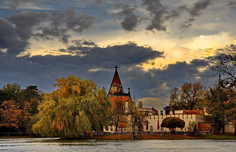 Kalten Morgen im November