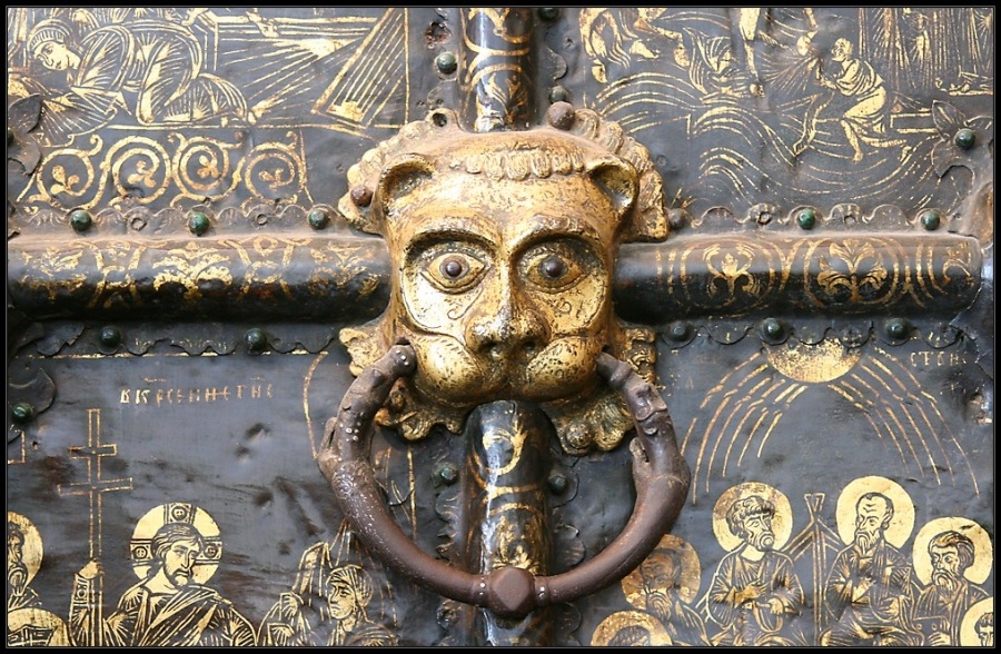 Szene der Auferstehung des Lazarus