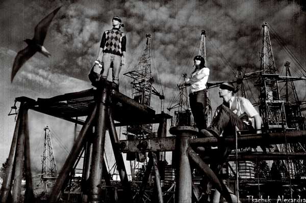 Belastet mit schlaff ihren Weg der Freiheit