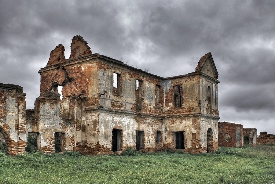 Hier ist eine Veranda