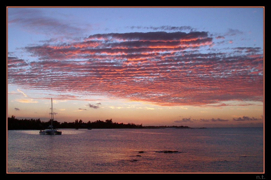 Ocean Sonnenuntergang