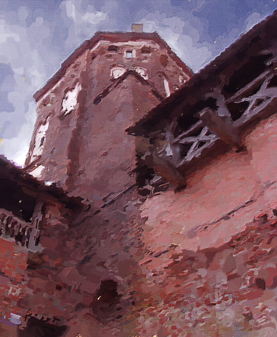 Turm von Schloss Mir