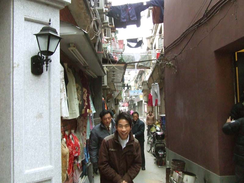 Der Besitzer des Shanghai Straßen