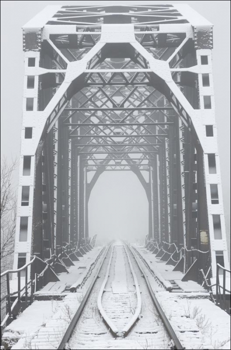 Die Eiserne Brücke.