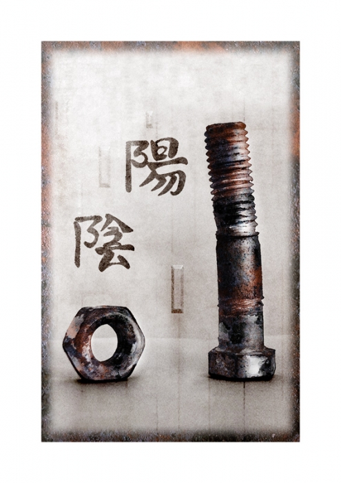 Rusty Freunden oder eine Variation des Yin und Yang