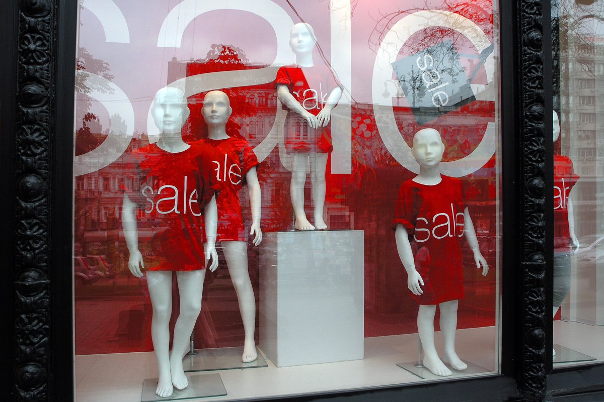 kinder im ausverkauf?