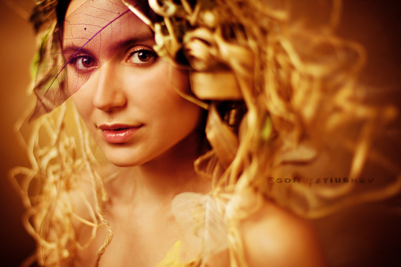 Porträt einer heißen Anna