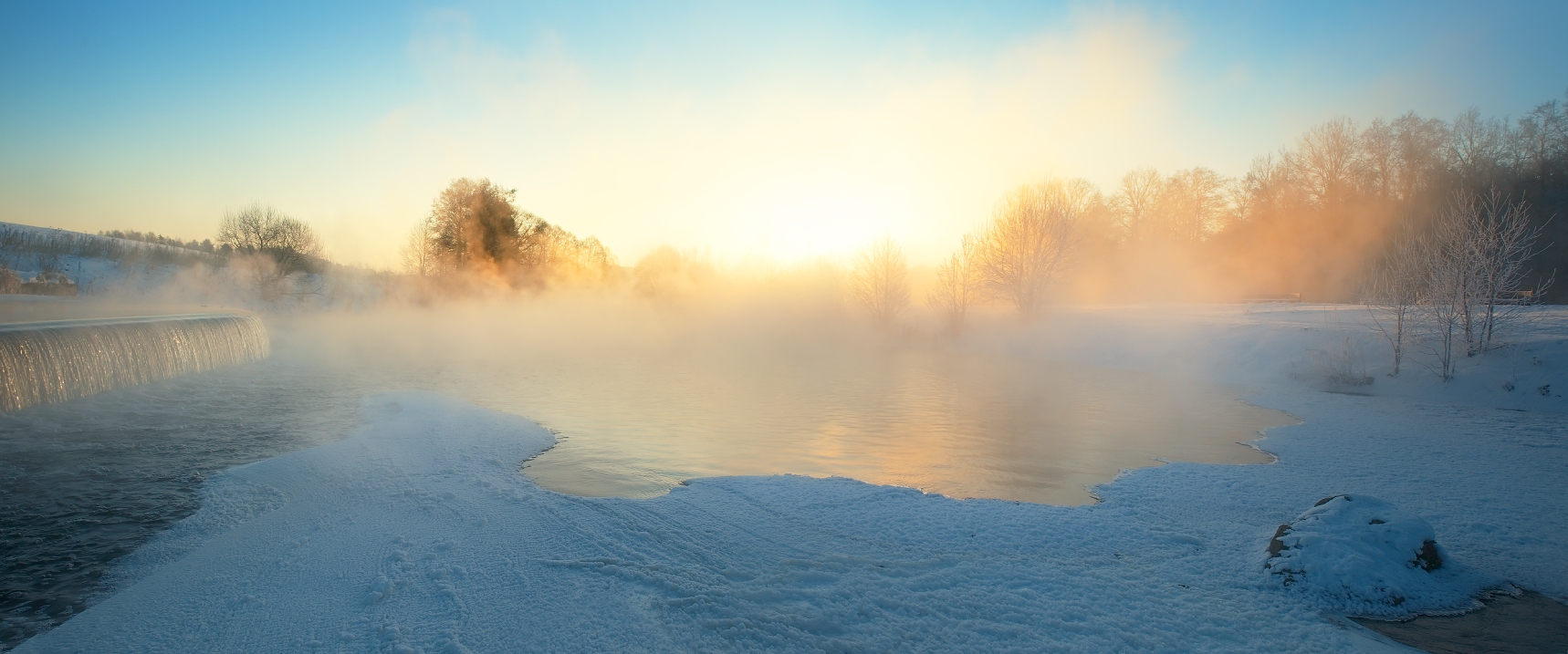 Winter, sind Fröste Siegeszug!