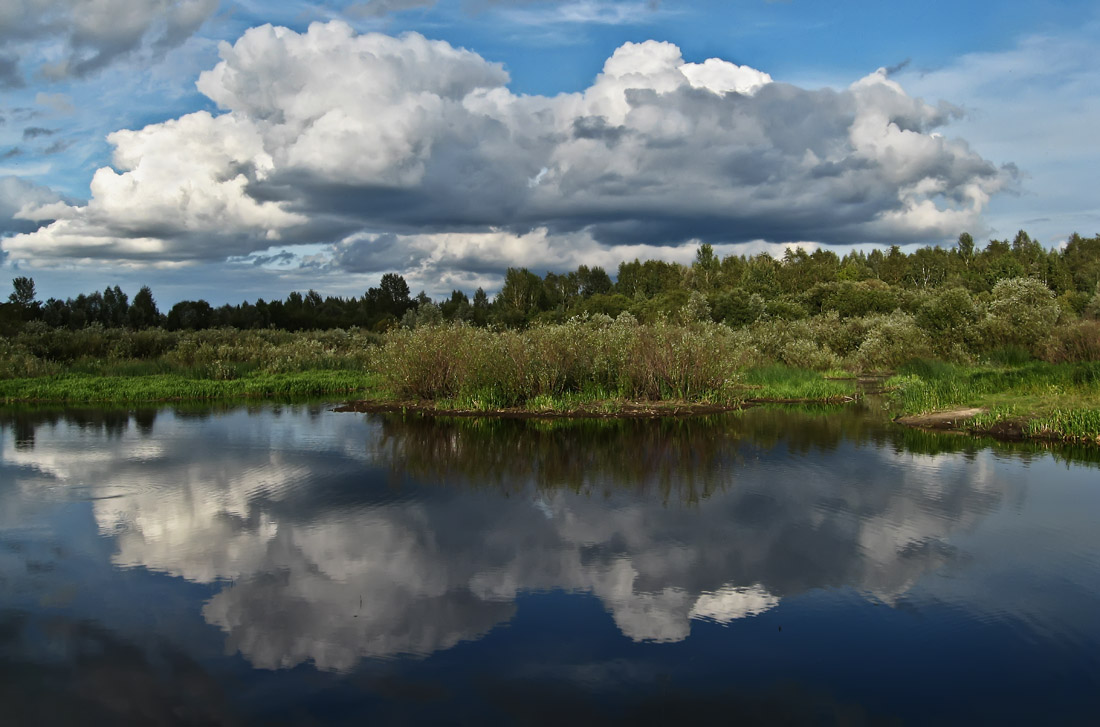 Wolken schweben, Wolken ...