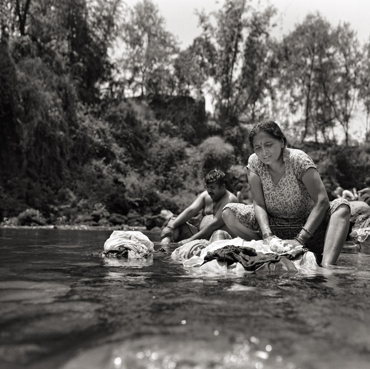 Weiß nur mit der Tide