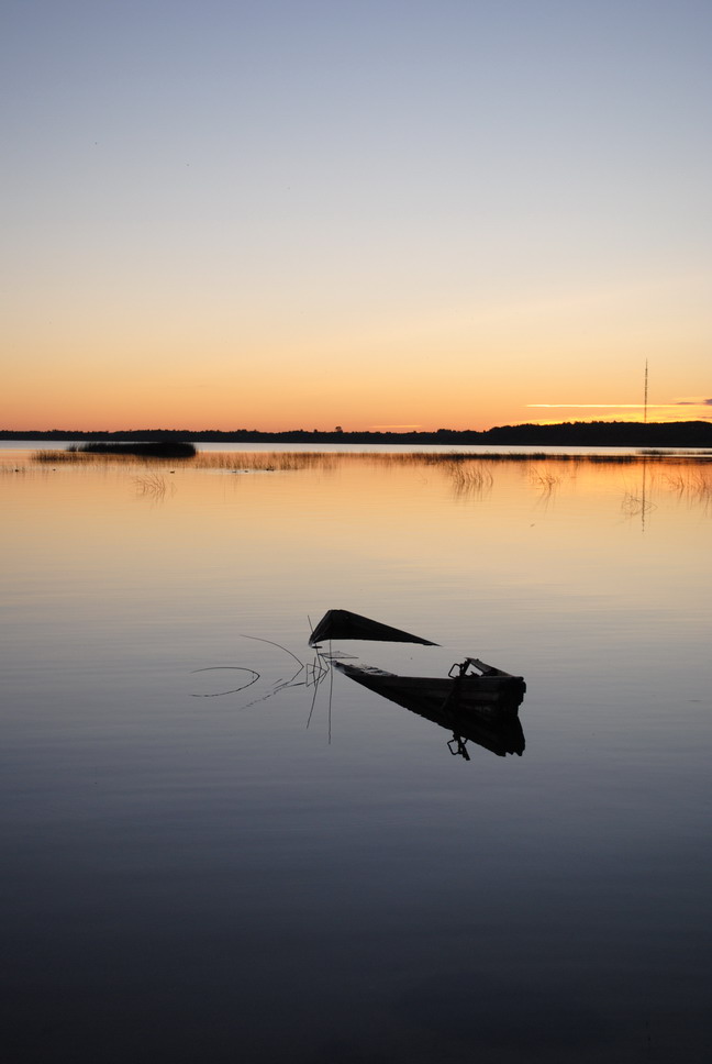 und bei Sonnenuntergang ...
