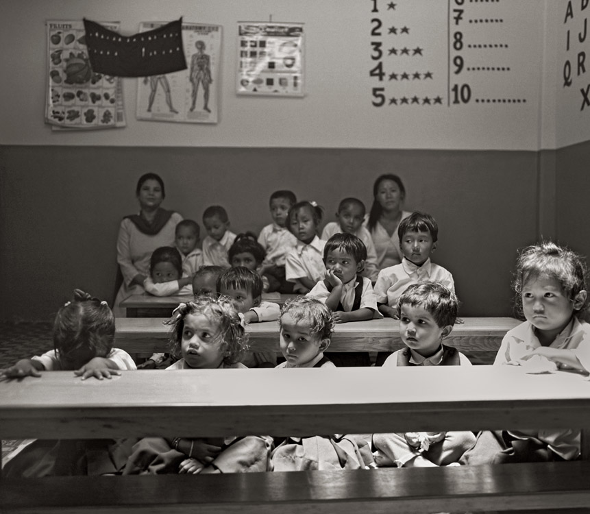 Eine seltsame weiße Mann