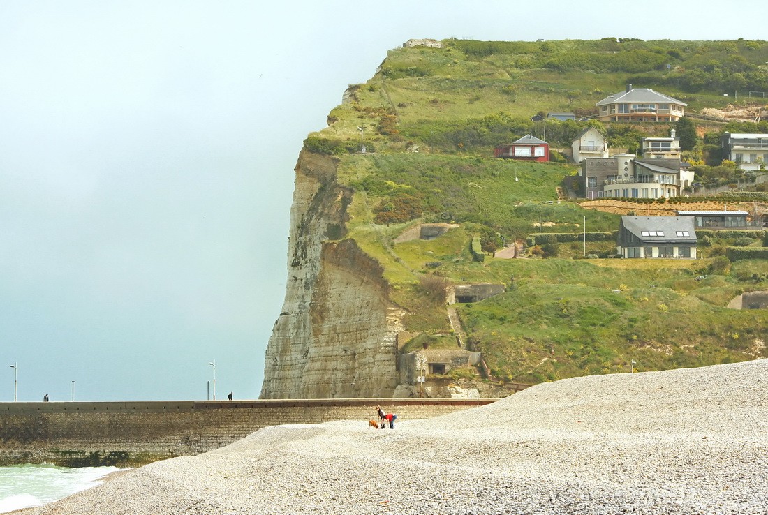 Spaziergänge in der Normandie.