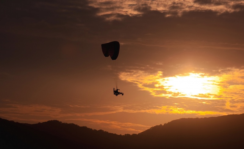 Die Sonne zu sehen ...
