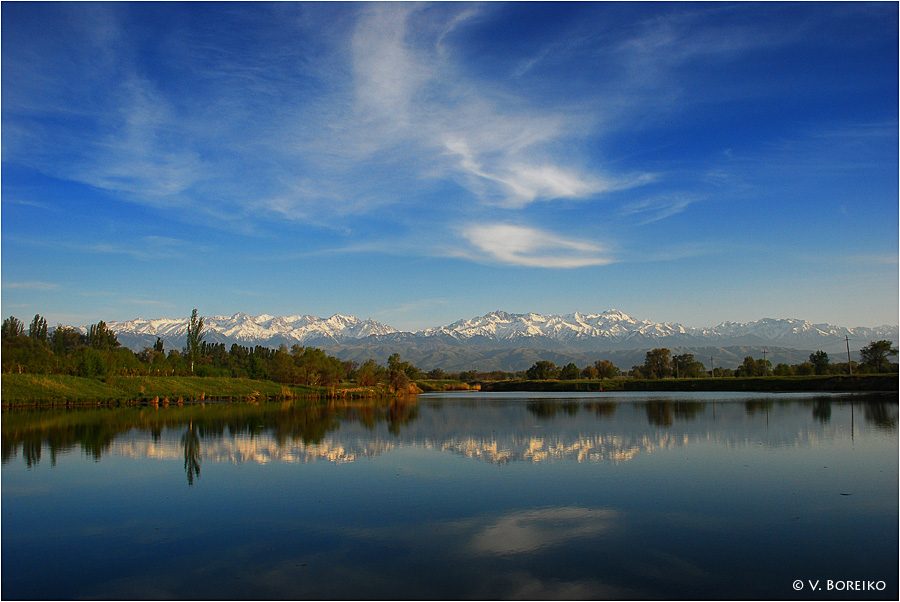 Ich schaue dich an wie ein Spiegel ...