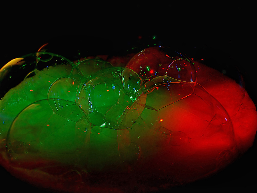 Spiele für Kinder - Blasen - "Rot, Grün ..."