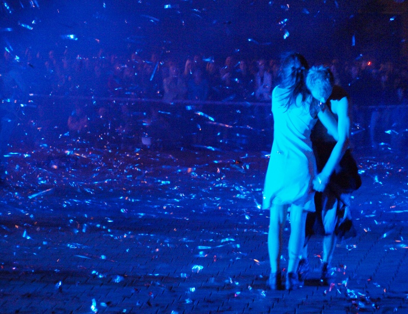 Weißen Turm. Polen. "Blind"