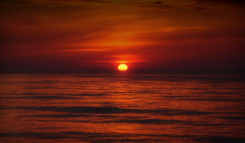 Im Himmel, nur sagen, dass über das Meer ...