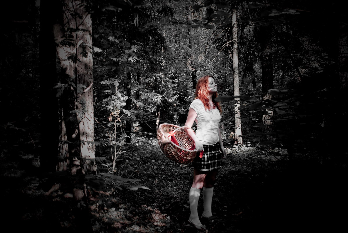 ... Allein im Wald ...