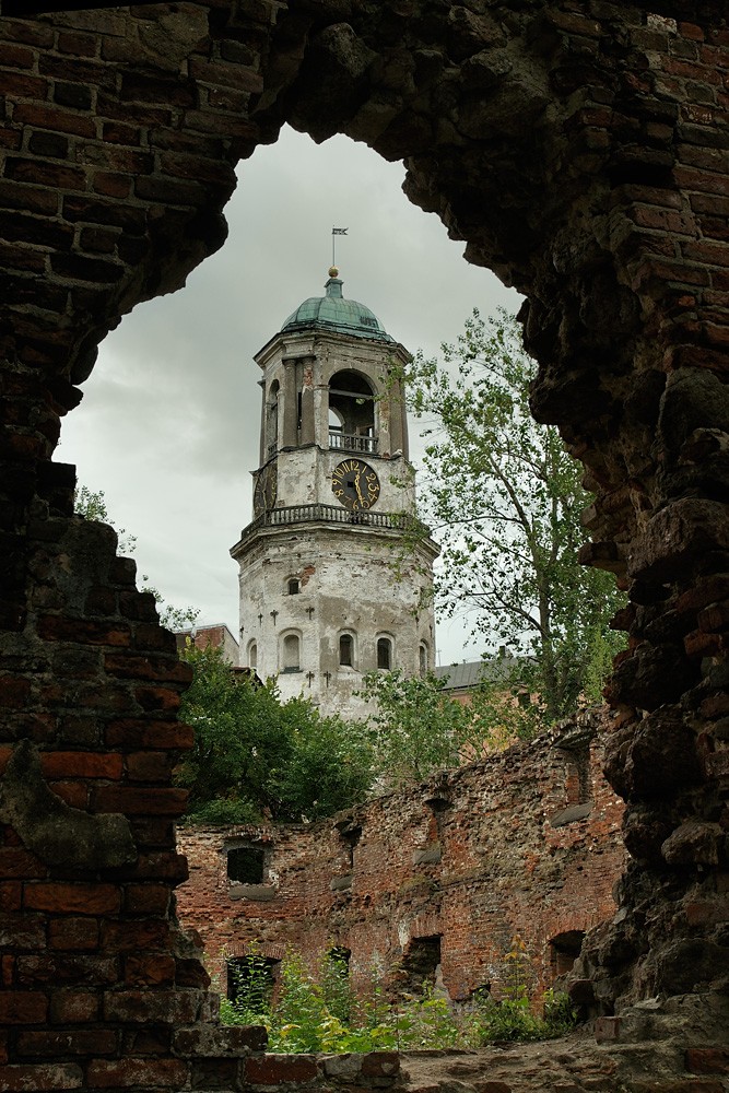 Wyborg. Clock Tower.