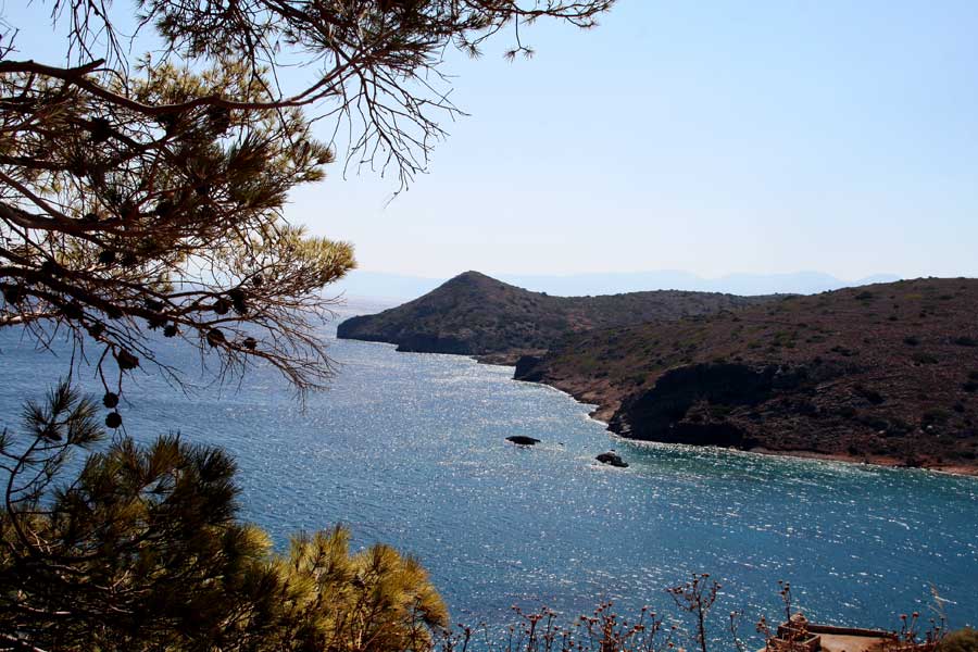 vor der Küste von Kreta