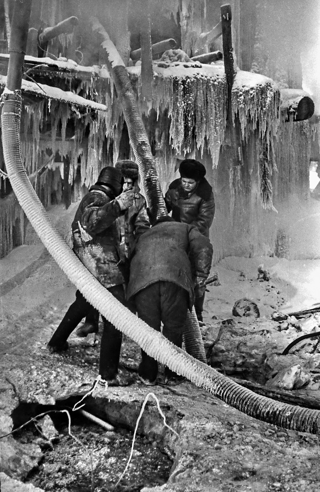 Wo das Wasser bei -40?