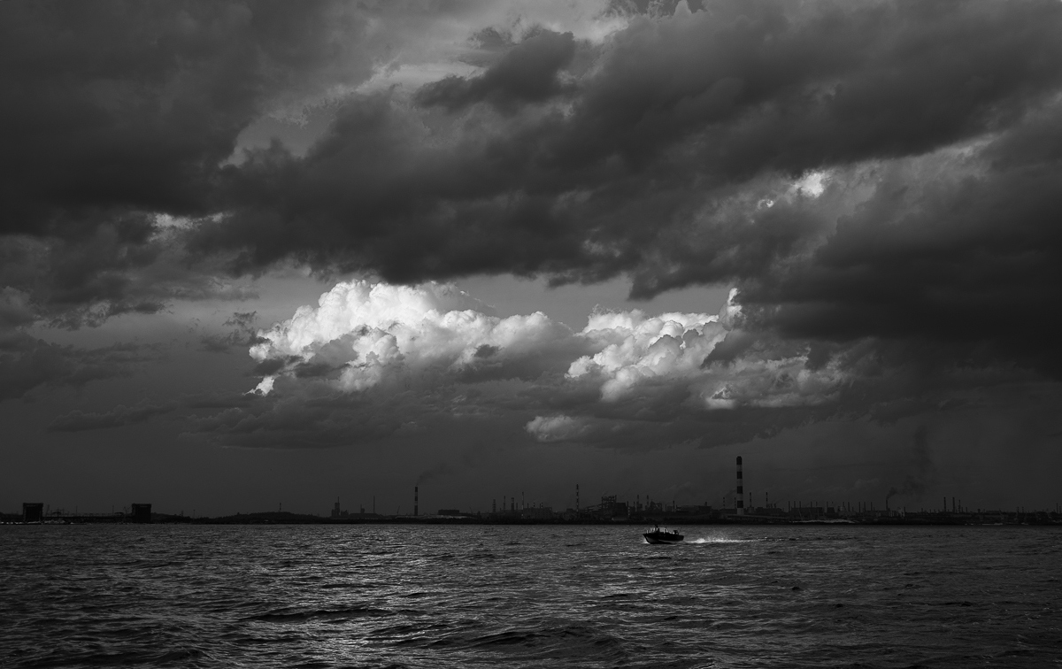 Industrielle Landschaft