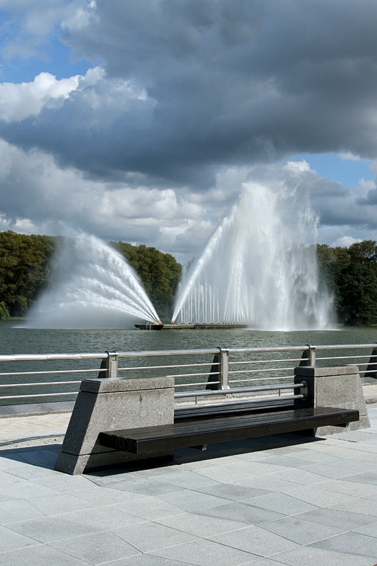 Fountain Park ihnen. Sieg