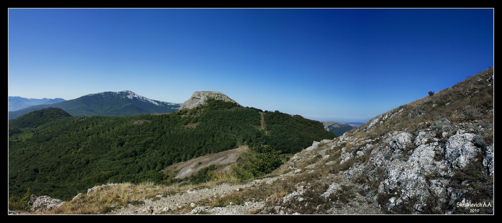 Und unter dem weißen Pferd ...